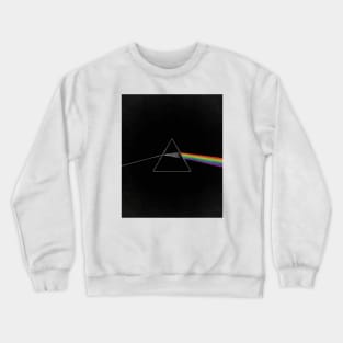 Dark Side Rainbow Prism Crewneck Sweatshirt